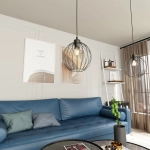 Lampa wisząca NANDO 1 BL 1369/1 EMIBIG Lighting