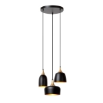 CHAYANNE Lampa wisząca 3xE14 czarny 05446/13/30 Lucide - zdjęcie produktu