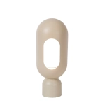 BARRIS Lampa stołowa 1xE27 Taupe 05549/01/41 Lucide - zdjęcie produktu