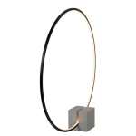 CIRKELIS Lampa podłogowa LED Dim. czarny 05555/24/30 Lucide - zdjęcie produktu