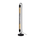 CALIXT Lampa podłogowa 2xE27 czarny 05733/02/30 Lucide - zdjęcie produktu