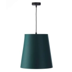 kinkiecik.pl Lampa wisząca Virgo MacoDesign wąski stożek odcienie zielonego butelkowa zieleń 070-202