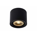Plafon FEDLER Ø 12 cm LED Dim to warm GU10 1x12W 2200K/3000K czarny 09921/12/30 Lucide - zdjęcie produktu