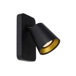 TURNON Kinkiet spotlight LED Dim to warm GU10 1x5W 2200K/3000K czarny 09928/05/30 Lucide - zdjęcie produktu