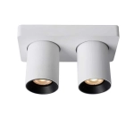 Plafon NIGEL LED Dim to warm GU10 2x5W 2200K/3000K biały 09929/10/31 Lucide - zdjęcie produktu