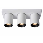Plafon NIGEL LED Dim to warm GU10 3x5W 2200K/3000K biały 09929/15/31 Lucide - zdjęcie produktu