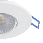 GEDREZ Oprawa do zabudowy zestaw 3XLED-CCT Ø90 Biały 300184 EGLO