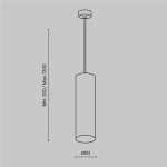 Lampa wisząca Focus P075PL-01B Maytoni - zdjęcie dodatkowe 6