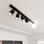 Lampa sufitowa BASTER 5 BLACK 1314/5 EMIBIG Lighting