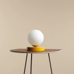 BALL TABLE MUSTARD S 1076B14_S Lampka stołowa #colours Aldex - zdjęcie dodatkowe 1