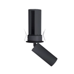 Lampa Sufitowa Halo E Black Podtynkowa H0129 MaxLight