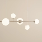 DIONE 6 BEIGE 1092K17 Nowoczesna lampa wisząca #colours Aldex - zdjęcie dodatkowe 3