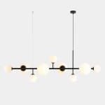 DIONE 9 CZARNY 1092N1 Rozłożysta lampa wisząca Aldex - zdjęcie dodatkowe 1