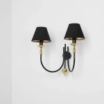ROMA WALL 2 CZARNY 1118D1 Elegancki kinkiet Aldex - zdjęcie produktu