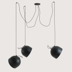 Lampa wisząca NOOR 3 CZARNY 1122E_1 Aldex - zdjęcie dodatkowe 1