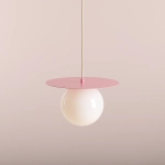 Lampa wisząca LOOP BABY PINK M 1125G18_M Aldex - zdjęcie dodatkowe 1