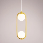 RIVA 2 MUSTARD 1086H14 Lampa wisząca #colours Aldex - zdjęcie dodatkowe 1