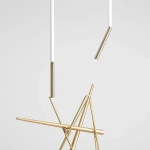 Prosty plafon punktowy STICK BIAŁY S 1067PL_G_S Aldex - zdjęcie dodatkowe 1