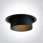 Oprawa podtynkowa BLACK GU10 10W DARK LIGHT 10105Y/B ONE LIGHT