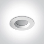 Oprawa podtynkowa WHITE 7W IP54 CCTV 230V 10107B/W/V ONE LIGHT
