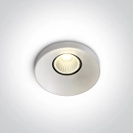 kinkiecik.pl Skalia 10108R/W/W biały wpust COB LED 3000K 8W; nieściemnialny zasilacz LED w komplecie ONE LIGHT