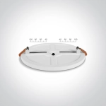 Oprawa podtynkowa Floating Round Panels Range Adjustable Cut Out Hole 10110CE/C ONE LIGHT