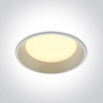 Oprawa podtynkowa WHITE 22W CCTV IP20 230V DARK LIGHT 10122D/W/V ONE LIGHT