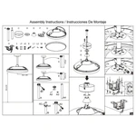 Wentylator sufitowy LED Mantra Slim Fan Mini 9056MA - zdjęcie dodatkowe 1