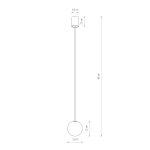 Lampa wisząca KIER M 10306 Nowodvorski - zdjęcie dodatkowe 3
