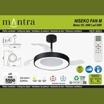 Wentylator sufitowy Mantra Niseko Fan M 9063MA - zdjęcie dodatkowe 7