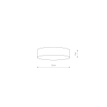 Plafon LID ROUND LED 25W 4000K 10416 Nowodvorski - zdjęcie dodatkowe 5