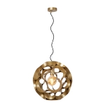 HANNELORE Lampa wisząca Ø 40 cm 1xE27 złoty mat / mosiądz 10423/40/02 Lucide - zdjęcie produktu