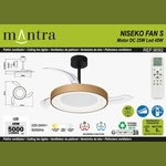 Wentylator sufitowy Mantra Niseko Fan S 9092MA - zdjęcie dodatkowe 7