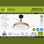 Wentylator sufitowy Mantra Niseko Fan S 9092MA - zdjęcie dodatkowe 8