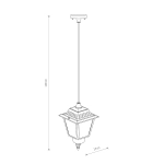 Lampa wisząca ANA 10500 IP44 Nowodvorski - zdjęcie dodatkowe 1