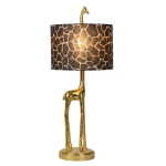 EXTRAVAGANZA MISS TALL Lampa stołwa Ø 25 cm 1xE27 złoty mat / mosiądz 10506/81/02 Lucide - zdjęcie produktu
