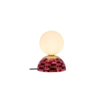 GLITZER Lampa stołowa – Różowa – D14 – 1xG9 – 5W – Szkło 10527/01/66 Lucide - zdjęcie produktu