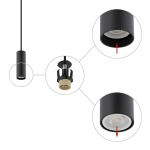 Lampa wisząca FOURTY S 10765 Nowodvorski - zdjęcie dodatkowe 4