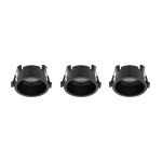Lampa punktowa podtynkowa CUP 3 PC SET black 10794 Nowodvorski - zdjęcie produktu