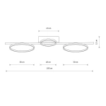 Lampa ścienno-sufitowa CIRCOLO LED 3000K 10816 Nowodvorski - zdjęcie dodatkowe 7