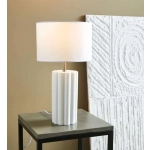 kinkiecik.pl Lampa stołowa COLUMN Table 1L White/White 108220 Markslojd