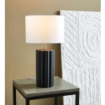 kinkiecik.pl Lampa stołowa COLUMN Table Black/White 108221 Markslojd