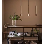 kinkiecik.pl Lampa wisząca SENCILLO Pendant 3L Brass 108261 Markslojd