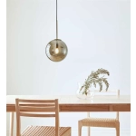 kinkiecik.pl Lampa wisząca DIONE Pendant 1L Smoke/Antique 108268 Markslojd