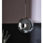 kinkiecik.pl Lampa wisząca DIONE Pendant 1L Smoke/Antique 108268 Markslojd
