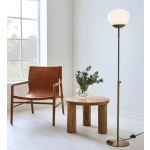 kinkiecik.pl Lampa podłogowa RISE FLOOR 1L Antique/White 108277 Markslojd