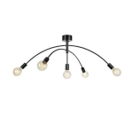 kinkiecik.pl Plafon CRUX Ceiling 5L Black 108280 Markslojd