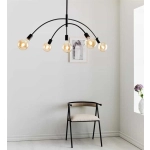 kinkiecik.pl Lampa wisząca CRUX Pendant 5L Black 108282 Markslojd