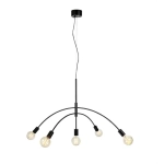 kinkiecik.pl Lampa wisząca CRUX Pendant 5L Black 108282 Markslojd