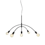 kinkiecik.pl Lampa wisząca CRUX Pendant 5L Black 108282 Markslojd